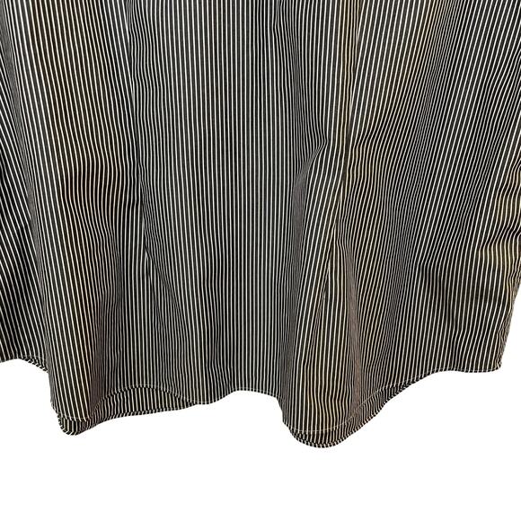 Lauren Ralph Lauren Non-Iron Striped Button Down Shirt Blouse 3/4 Sleeve Size 2X - Picture 7 of 11